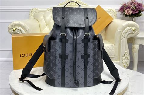 louis vuitton monogram eclipse wallet replica|louis vuitton christopher mm backpack.